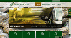 Desktop Screenshot of laurelhighlandsins.com